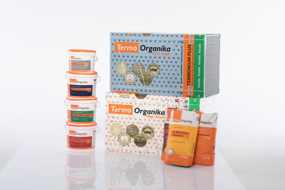 Produkty do termoizolacji Termo Organika