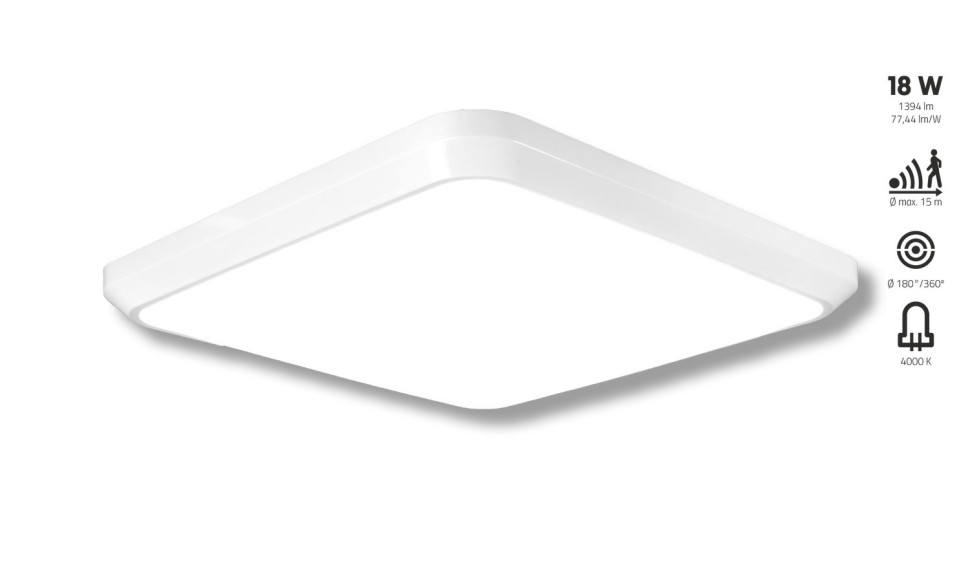 QUADLIGHT - oprawa wewnętrzna led 