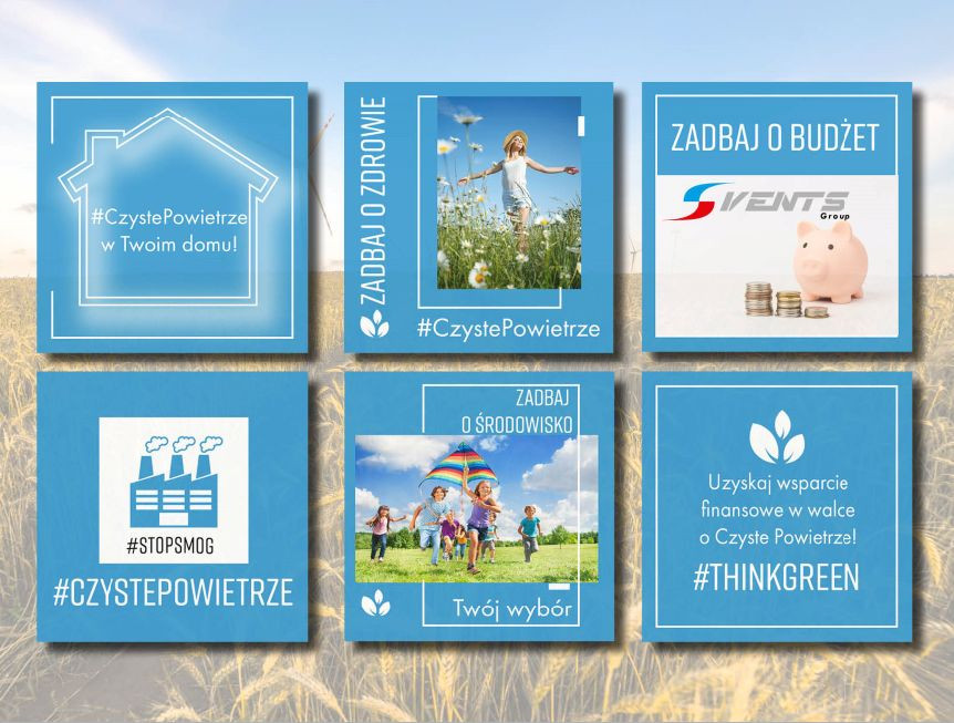 Program CZYSTE POWIETRZE to wiele możliwości