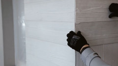 Instrukcja wykonania efektu deski z gotowych paneli Bolix Wood Efekt
