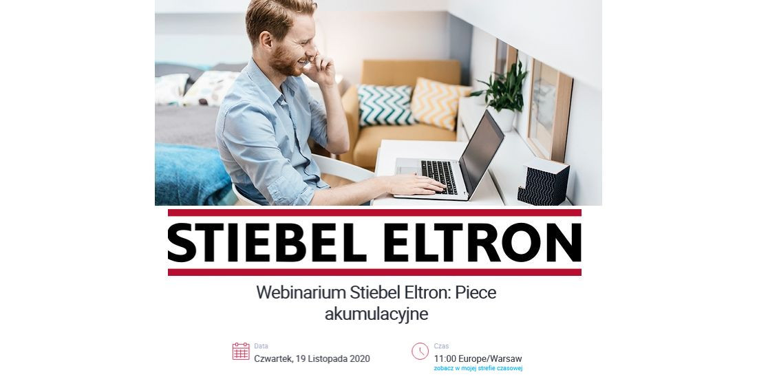 Bezpłatne webinarium Stiebel Eltron o piecach akumulacyjnych