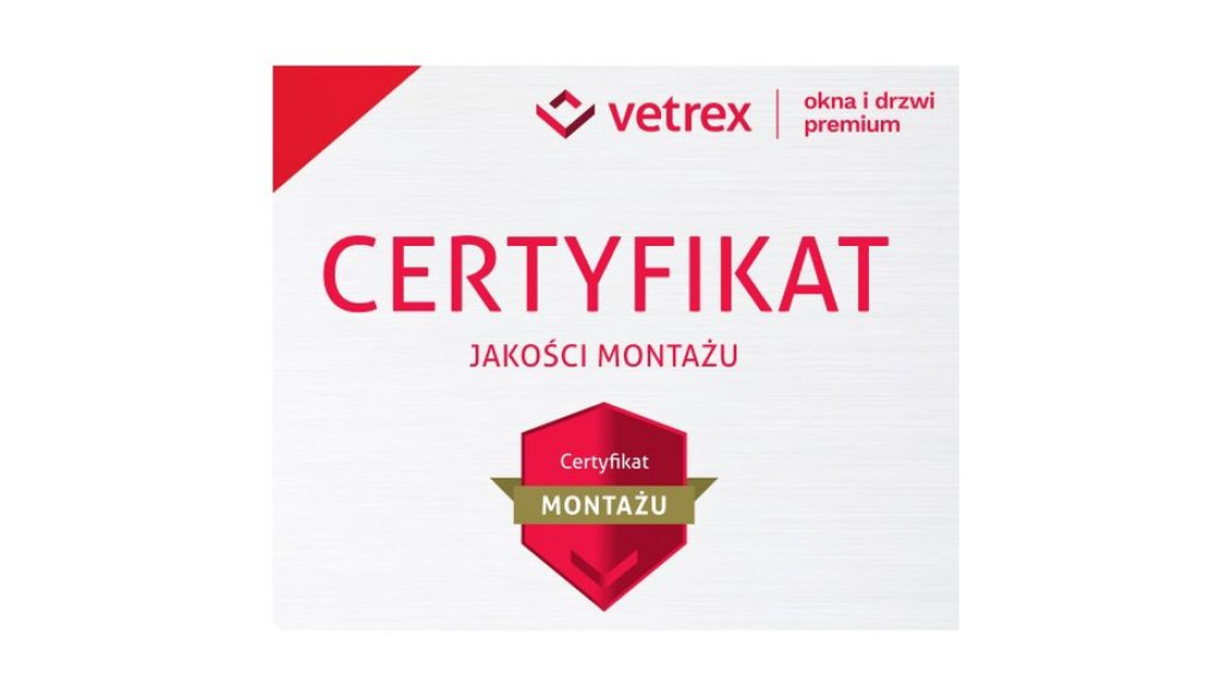 Certyfikowany montaż Vetrex