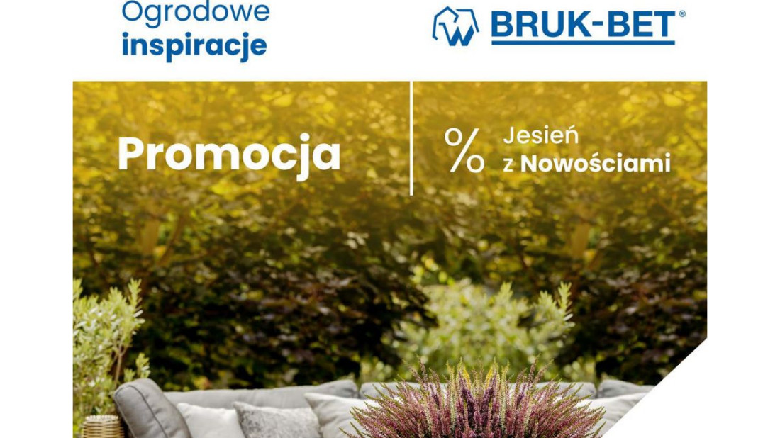 Jesienna promocja na nowości Bruk-Bet