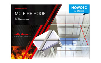 Świetliki dachowe MC FIRE ROOF - nowość Aliplast