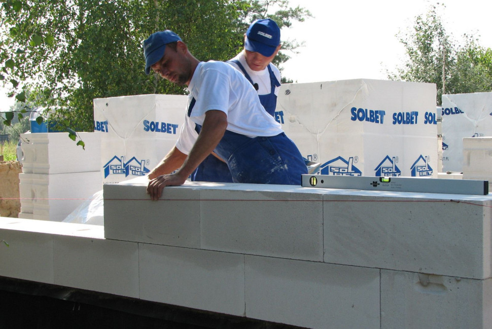 Beton komórkowy fot. Solbet