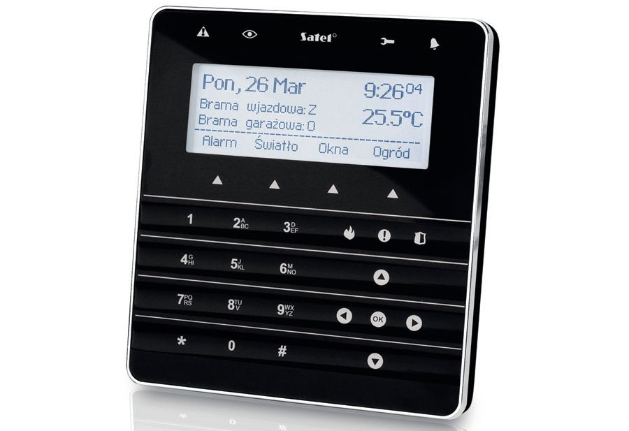 Manipulator z wyświetlaczem LCD