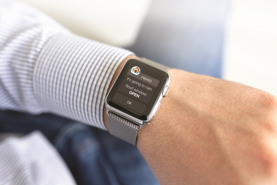 System smart domu obsługiwany przy pomocy smartwatch'a