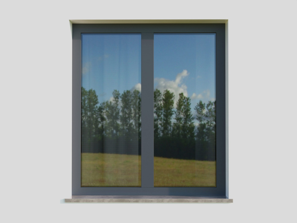 Reveal Hide - okno z ukrytym skrzydłem