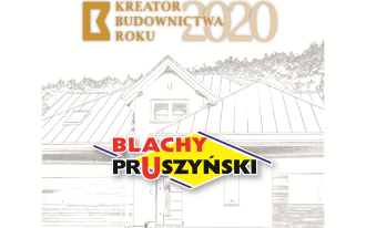 Kreator Budownictwa Roku 2020 dla firmy Blachy Pruszyński