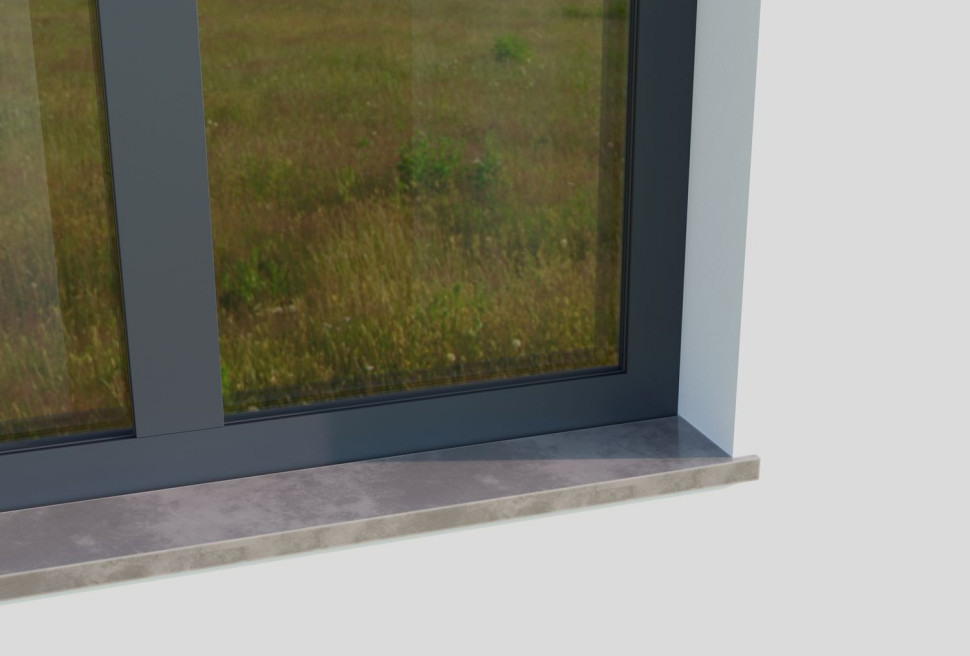 Okno Reveal Hide, widok z zewnątrz budynku - z bliska, fot. OklnoPlus