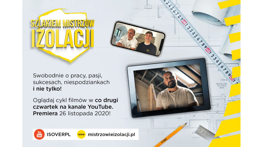 Premiera cyklu filmowego ISOVER „Szlakiem Mistrzów Izolacji”