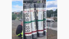 Renowacja starego pokrycia dachowego papą Copernit APO