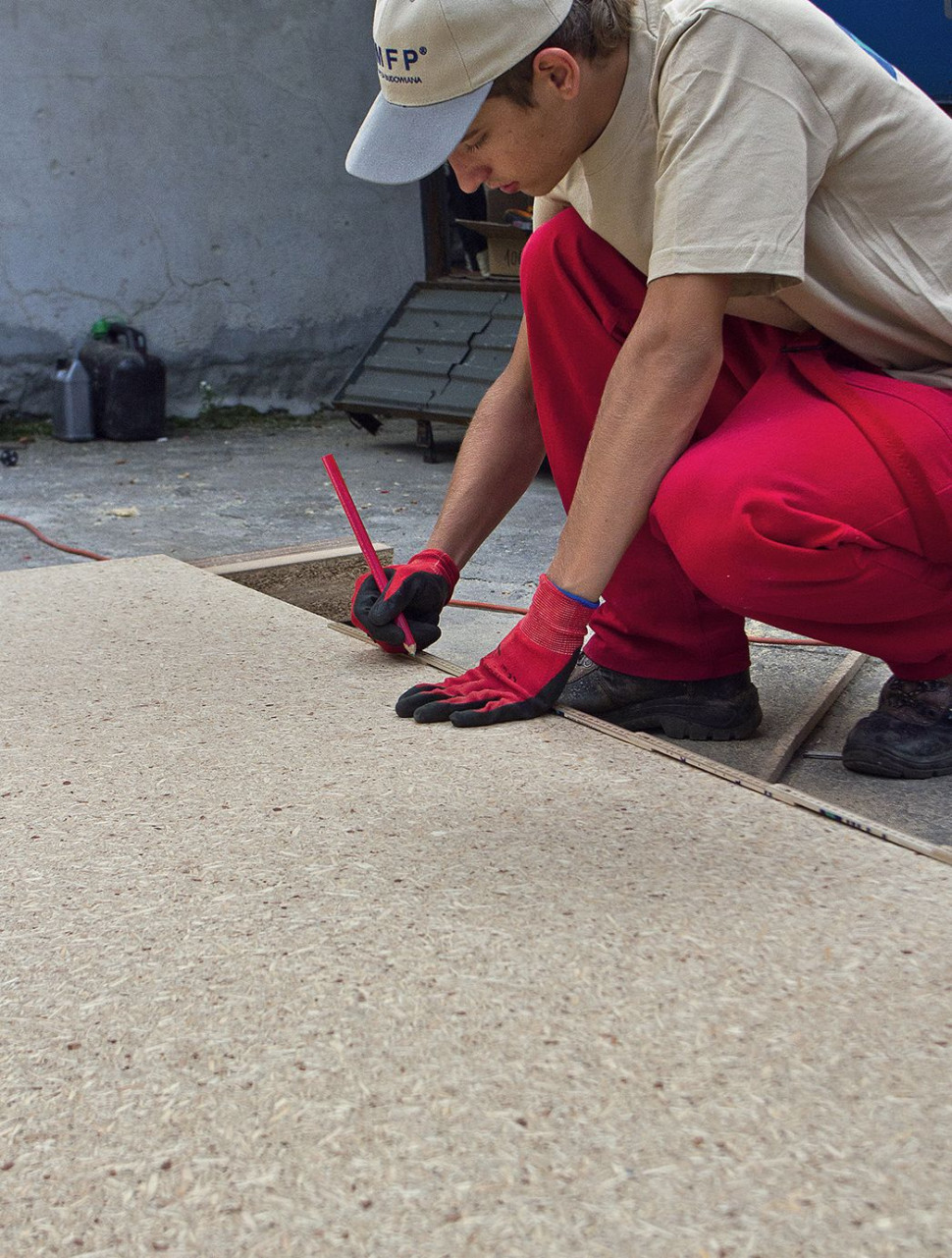 Dokładne zmierzenie płyt mfp