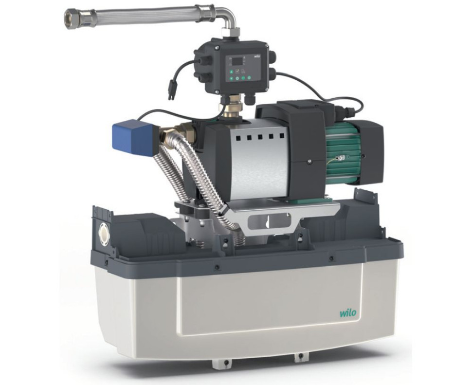 Wilo-RAIN1 - nowoczesna kompaktowa centrala deszczowa z automatycznym dopustem wody pitnej