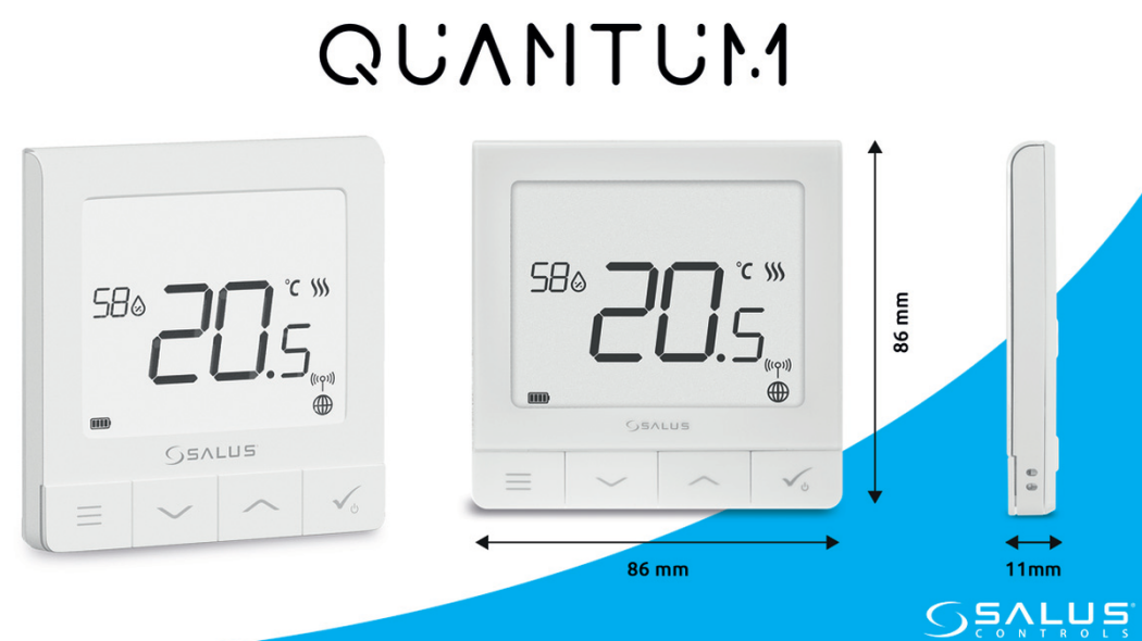 Poznaj regulator temperatury Quantum (SALUS Controls)