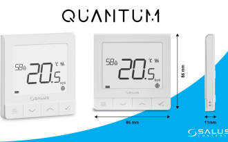Poznaj regulator temperatury Quantum (SALUS Controls)