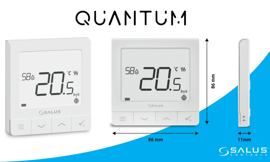 Poznaj regulator temperatury Quantum (SALUS Controls)