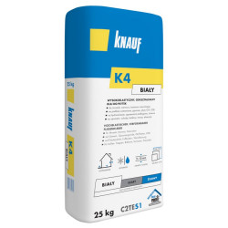 Knauf K4 Biały Elastyczny, biały klej do płytek C2TES1