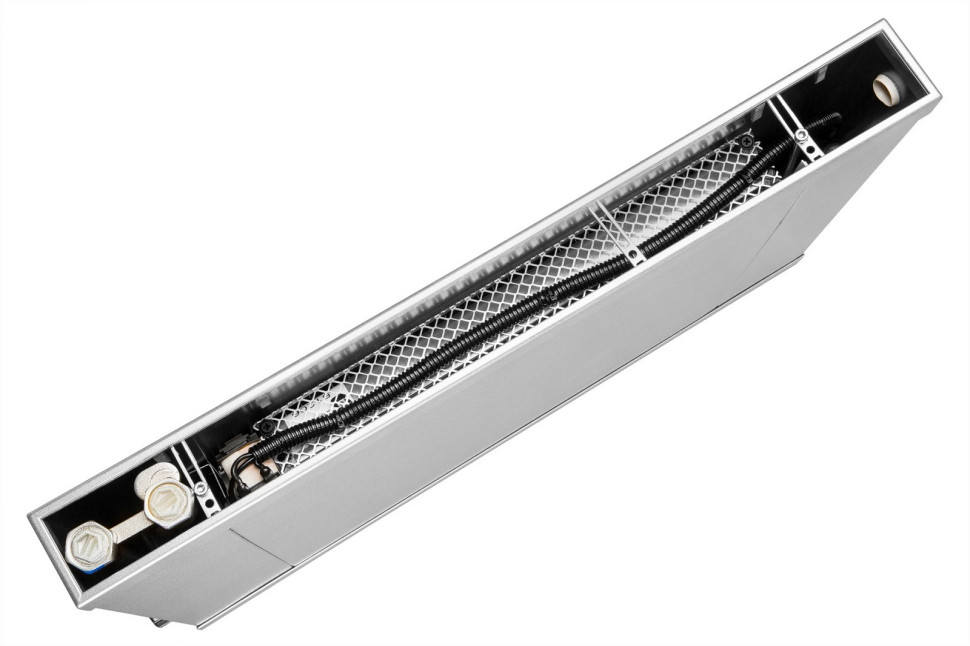 Grzejnik z wentylatorem E-VENT - widok od dołu