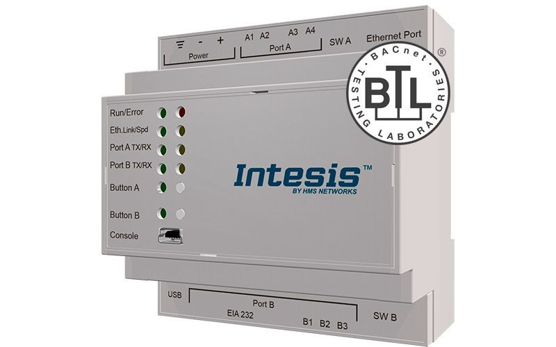 Konwerter protokołów Intesis z dopuszczeniem BMS