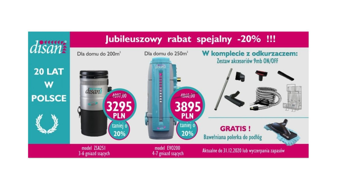 Jubileusz marki Disan w Polsce