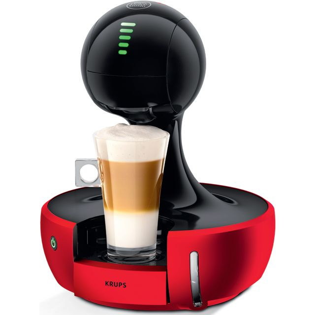 Ekspres ciśnieniowy na kapsułki Drop KP350 z serii Nescafé Dolce Gusto o oryginalnym kształcie, inspirowanym formą kropli kawy