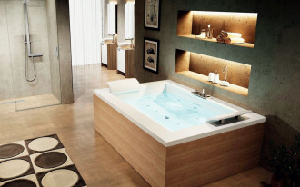 Wanny i panele prysznicowe z hydromasażem - przegląd i ceny