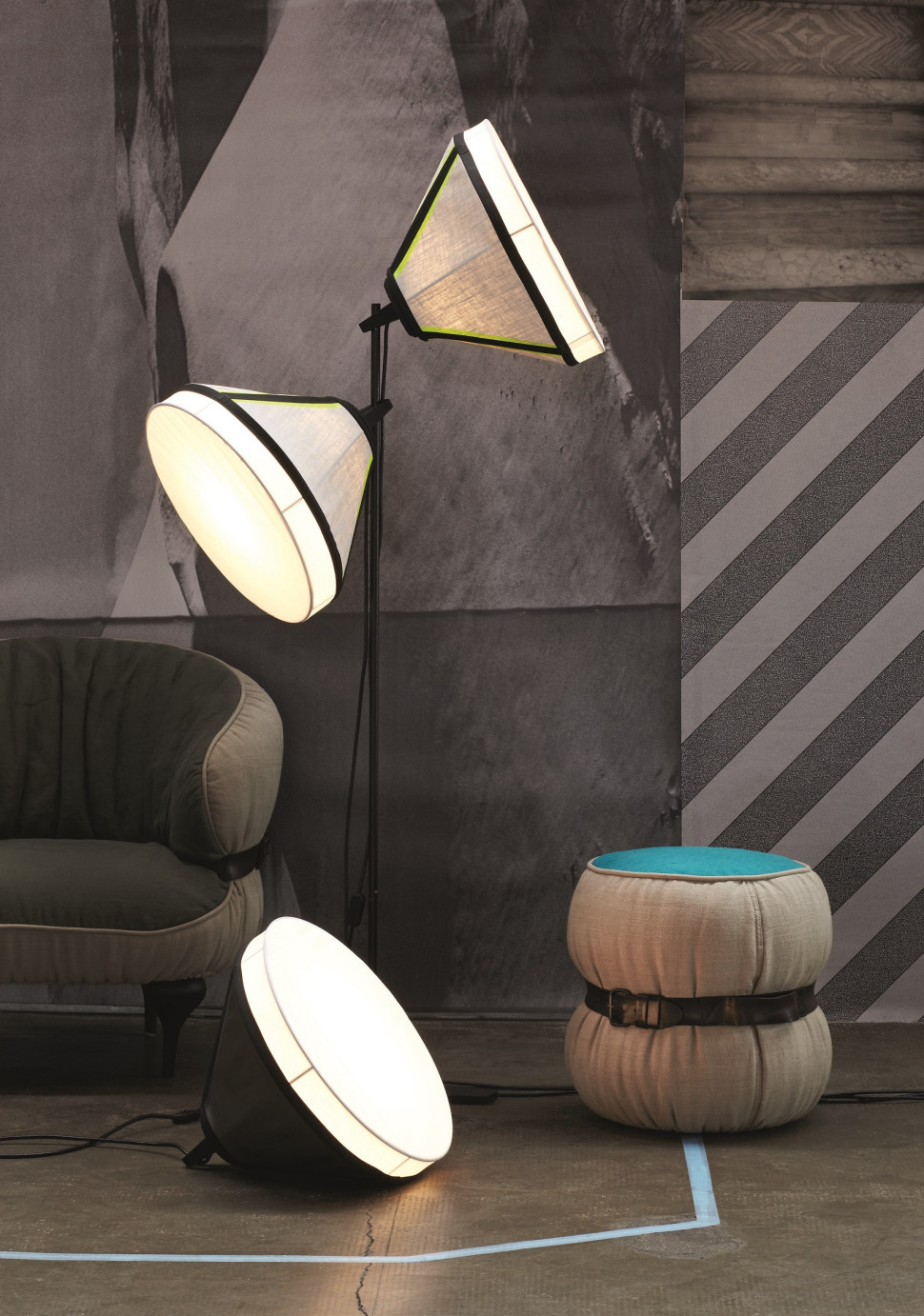 Lampy Drumbox marki Diesel with Foscarini