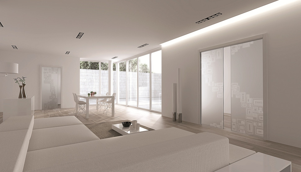 Drzwi przeszklone fot. Eclisse