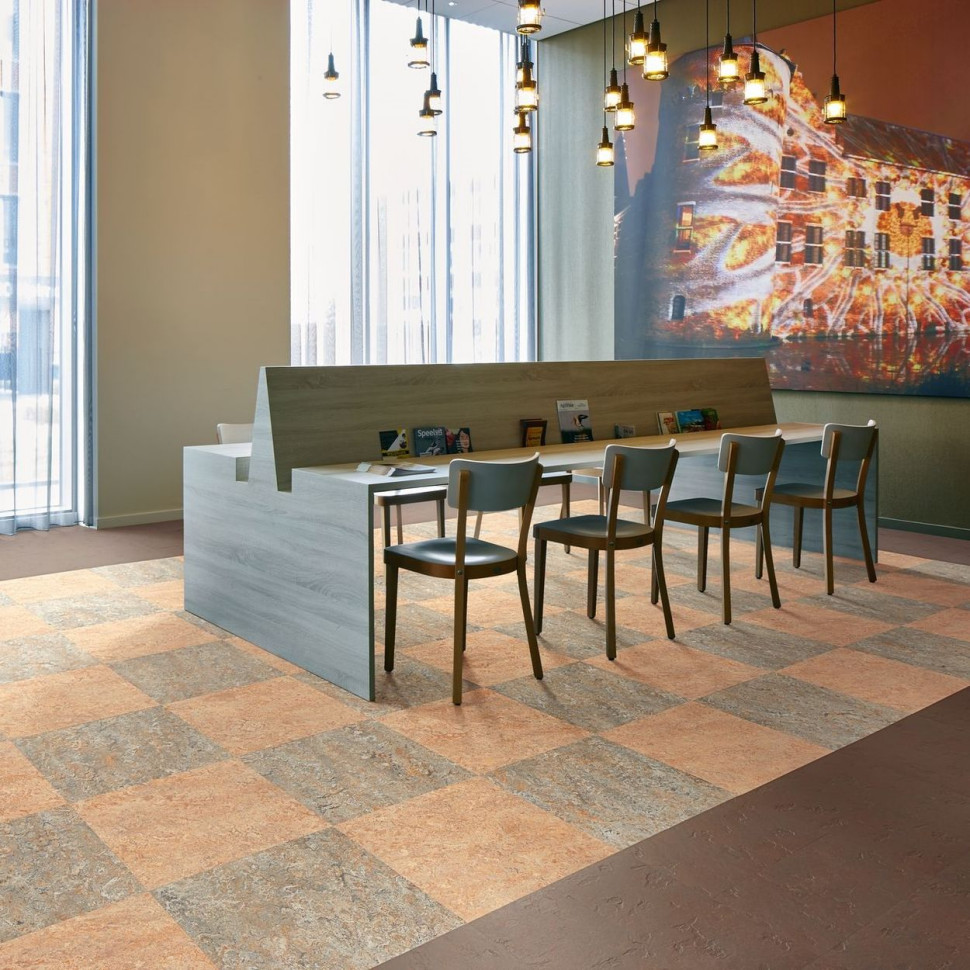 Wykładzina w dwóch kolorach