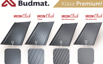 Najwyższej jakości nowoczesny panel dachowy IRON click klasy premium!