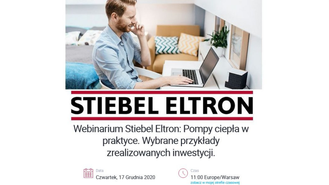 Pompy ciepła w praktyce - nowe webinarium Stiebel Eltron 