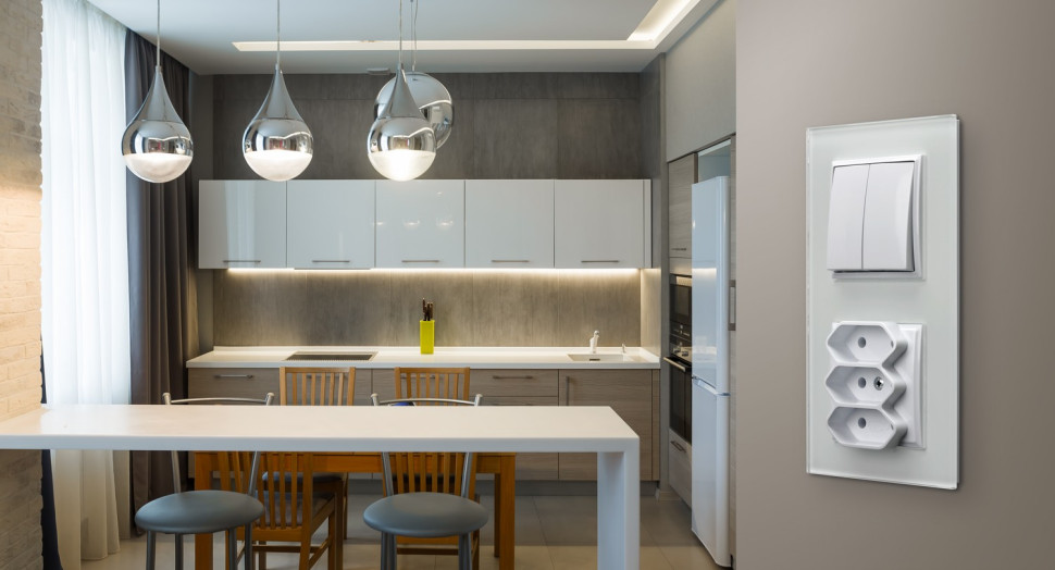 Seria osprzętu elektrycznego Aria