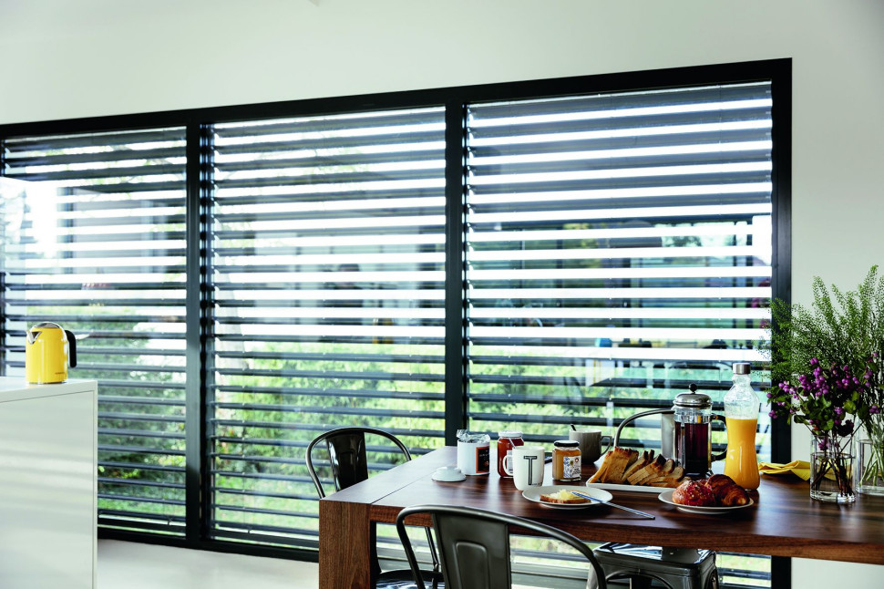 Żaluzje fasadowe z napędem fot. Somfy