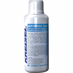 Dodatek przyspieszający wiązanie tynków i farb ANTYMRÓZ 1000