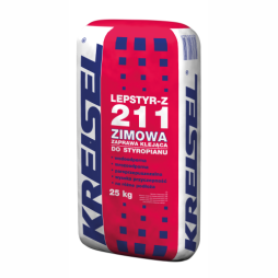 Zimowa zaprawa klejąca do mocowania płyt styropianowych LEPSTYR-Z 211