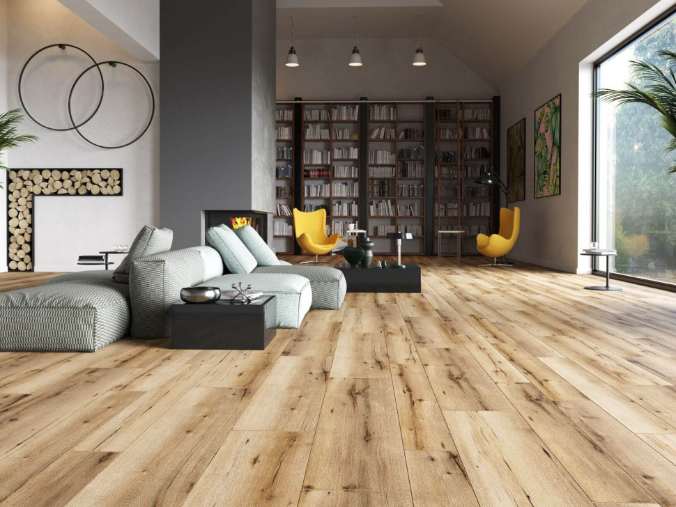 Żółte i szare elementy dekoracyjne