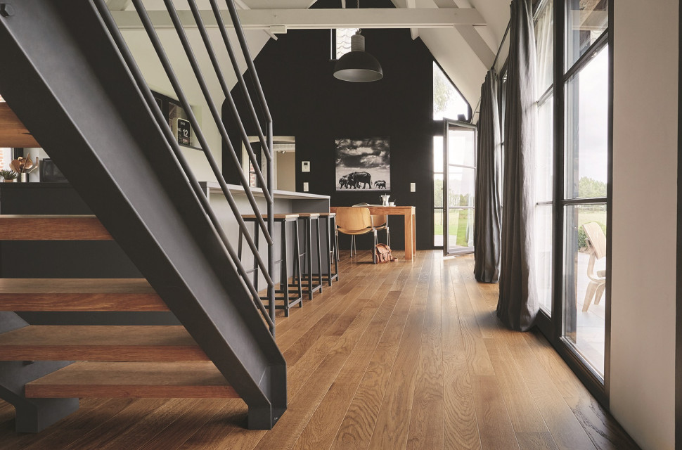 Deska trójwarstwowa jednolamelowa Dąb Praline MiniPlank