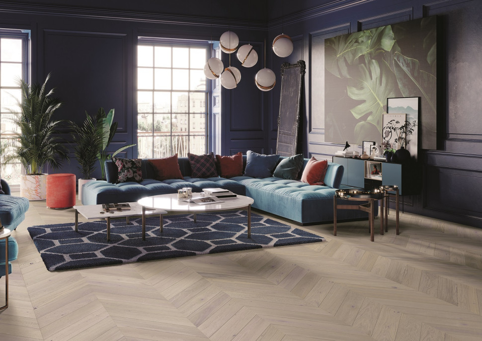 Drewniana podłoga trójwarstwowa Dąb Trivor Jodła Francuska 130