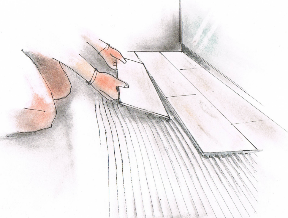 Remont balkonu: Montaż okładziny z płytek ceramicznych