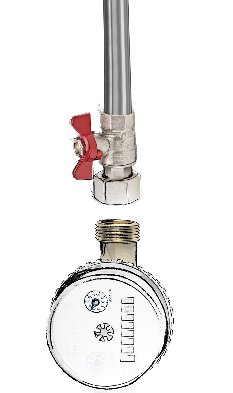 Zawory SPIN z obrotową nakrętką