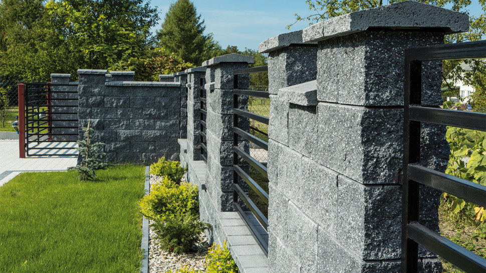 System ogrodzeniowy Sonnblick. fot. Semmelrock Stein + Design