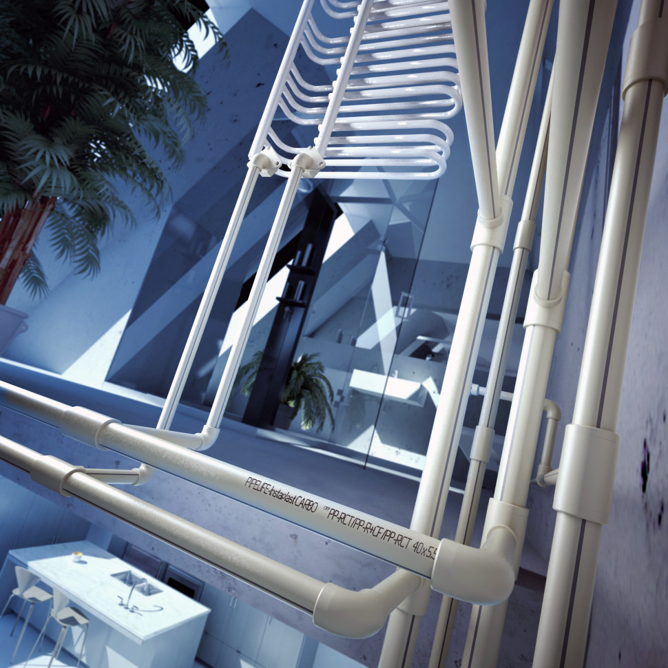 Rury w łazience fot. Pipelife