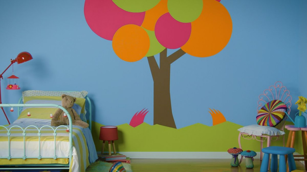 Wykonujemy dekorację w pokoju dziecka - kolorowe trolle - krok po kroku