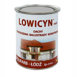 Farby do malowania powierzchni ocynkowanych LOWICYN mat