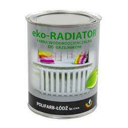 Farba wodna akrylowa do malowania kaloryferów eko-RADIATOR
