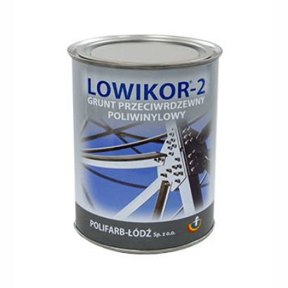 Farba poliwinylowa przeciwrdzewna LOWIKOR-2