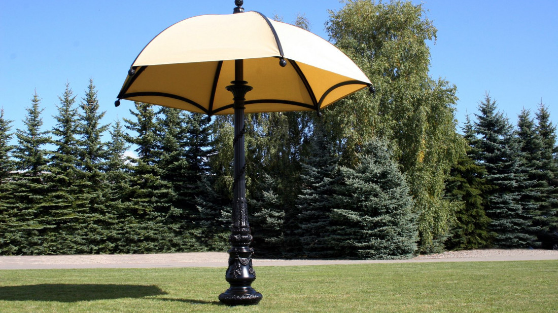 Słup aluminiowy - Parasol