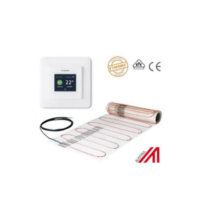 ZESTAW mata grzewcza do elektrycznego ogrzewania podłogowego pod płytki i kamień