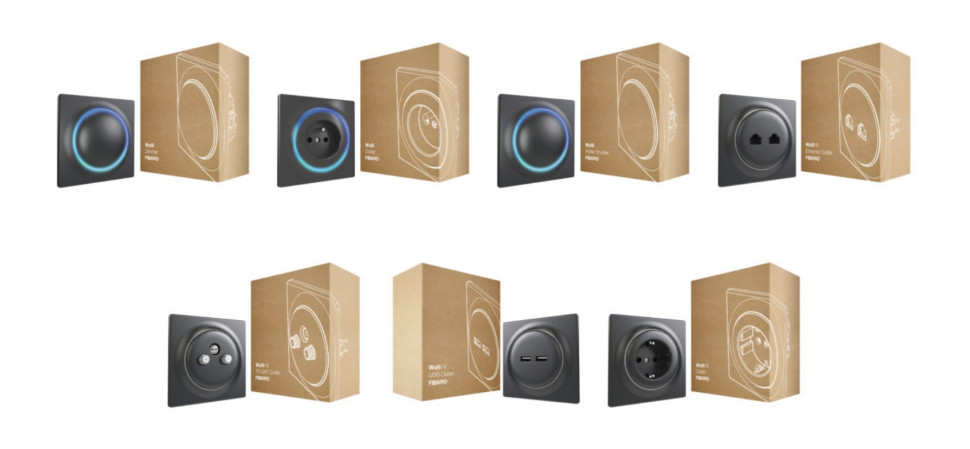 Linia osprzętu Fibaro Walli 